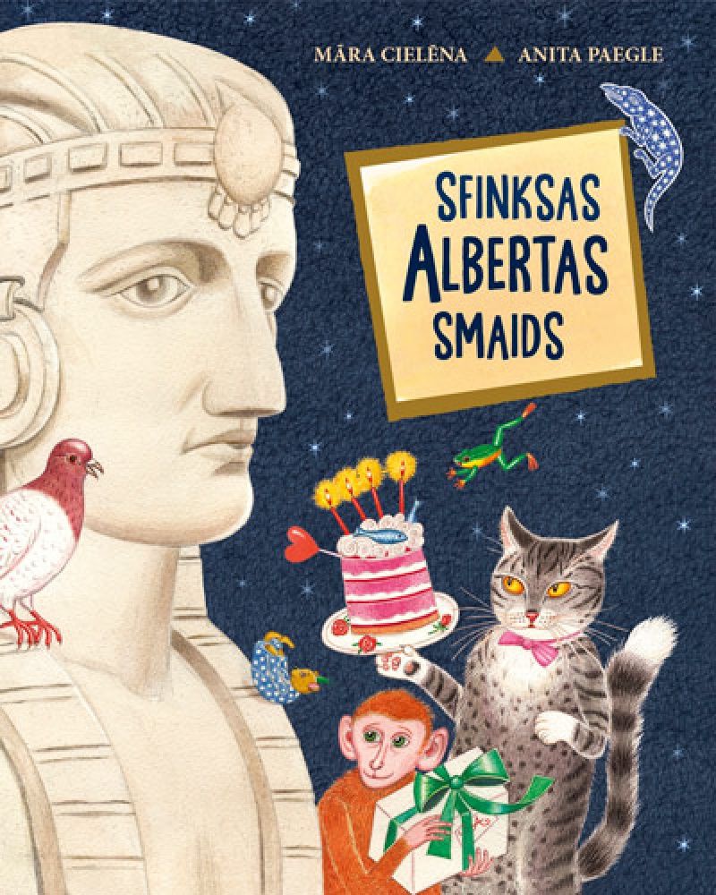 Sfinksas Albertas smaids