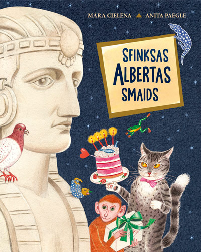 Sfinksas Albertas smaids